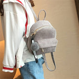 Miyahouse Women Mini Corduroy Backpack