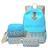 Dot Canvas Printing Backpack