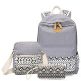 Dot Canvas Printing Backpack