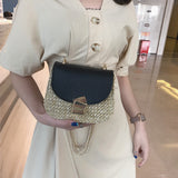 Straw Shoulder Bag