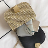 Straw Shoulder Bag