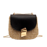Straw Shoulder Bag