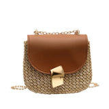 Straw Shoulder Bag