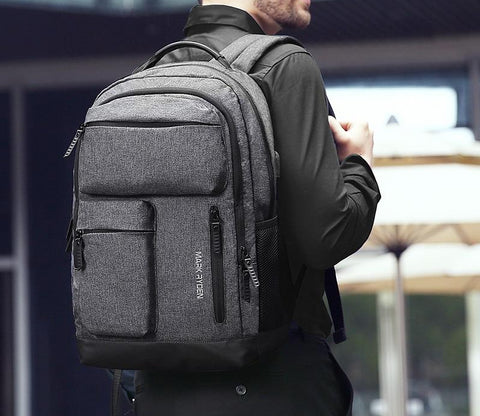 USB Recharging Travel Male Backpack